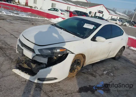 2016 Dodge Dart Sxt z USA, uszkodzony, nr VIN 1C3CDFBB7GD766477